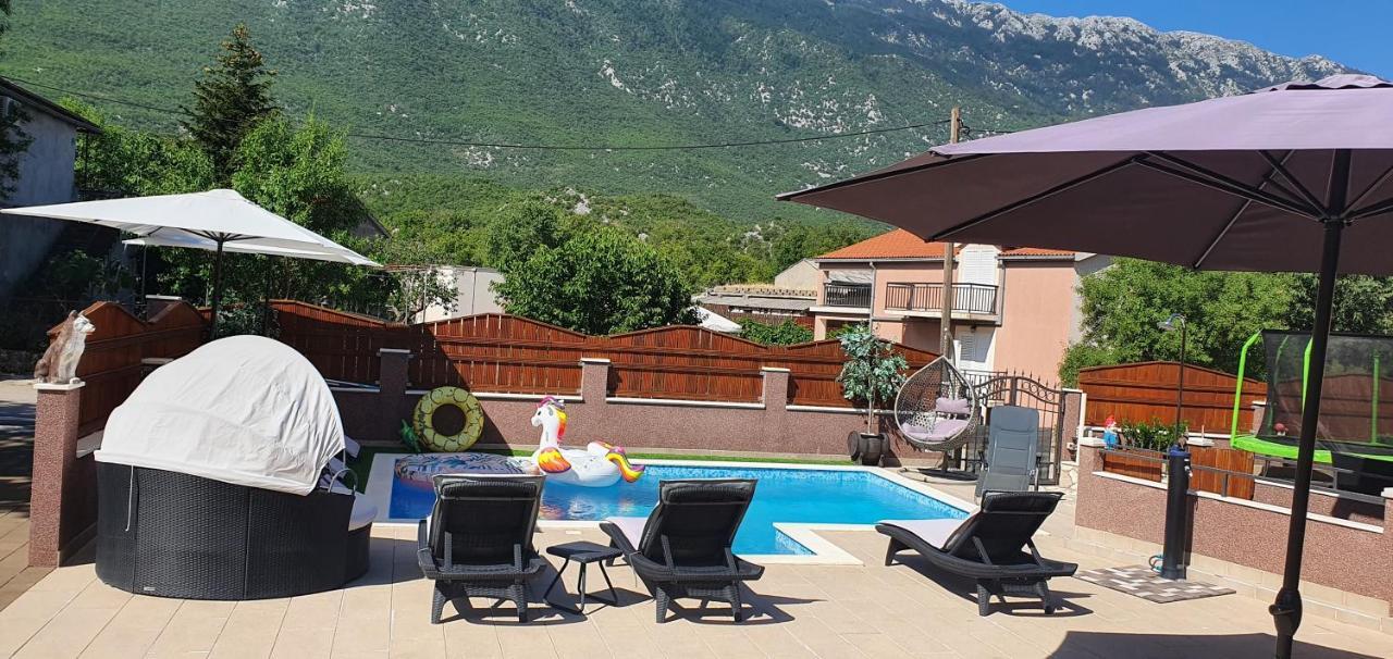 Holiday Home Jass Near Makarska Zagvozd Exterior foto